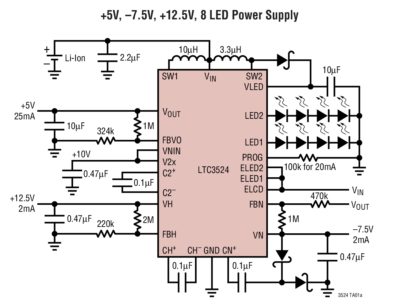 LTC3524Ӧͼһ